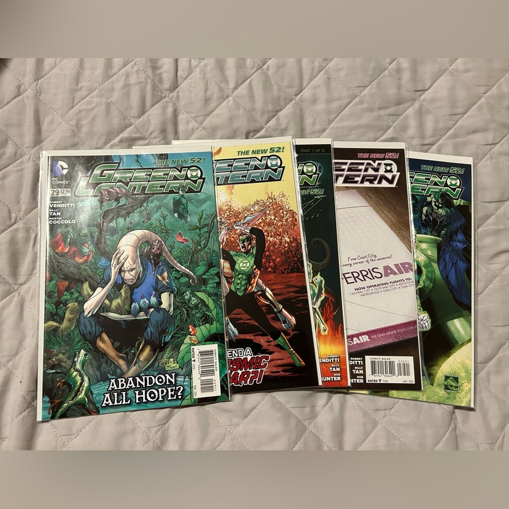 Green Lantern Comic Book Set New 52!